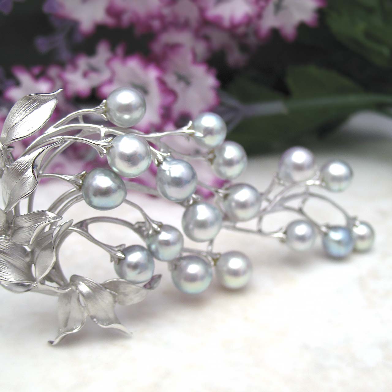 fromsea Competition 葡萄ブローチ 蒼のDIVA