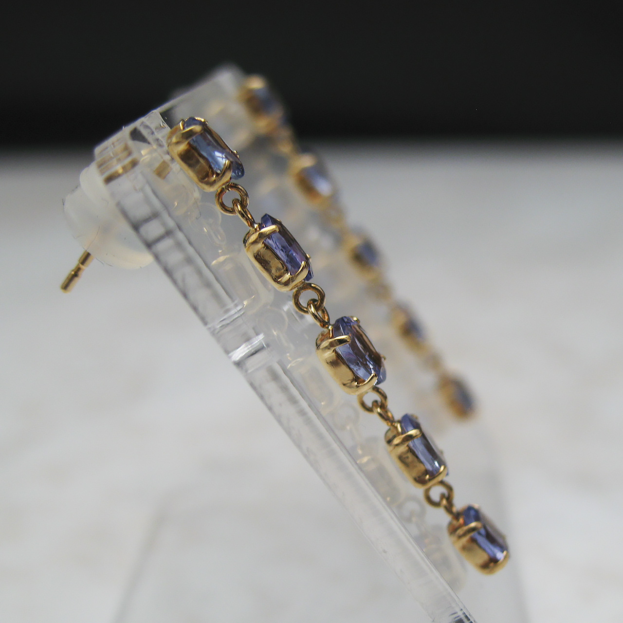 Bijoux fromsea K18タンザナイトピアス PE-10674 - 画像 (3)