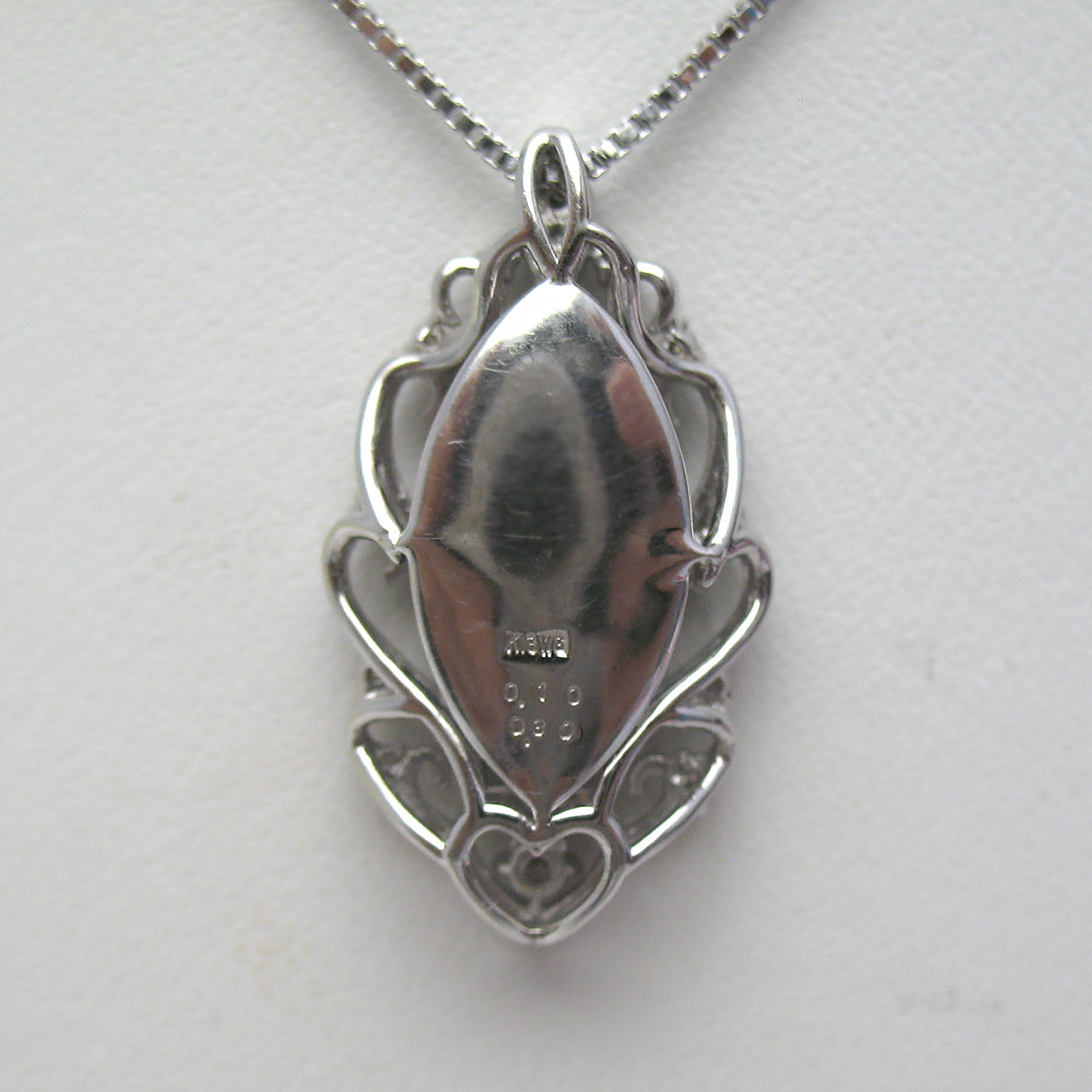 Bijoux fromsea K18WG サファイヤ&ダイヤペンダント - 画像 (5)