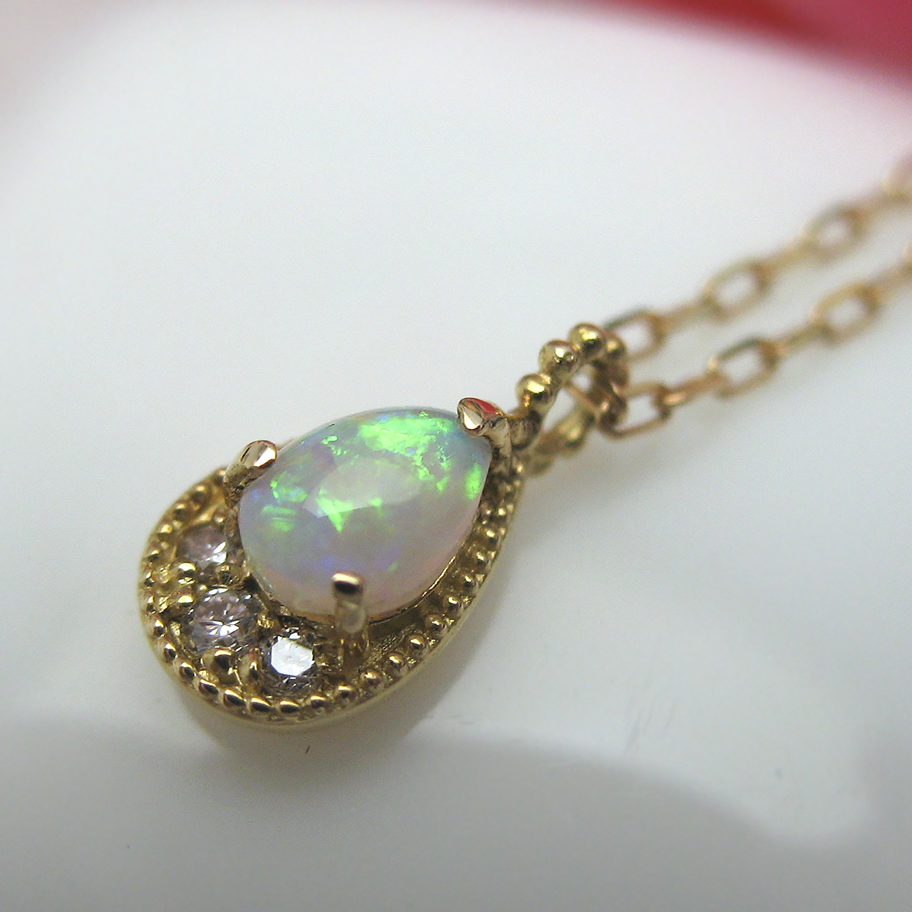 Bijoux fromsea K18オパールペンダント - 画像 (5)