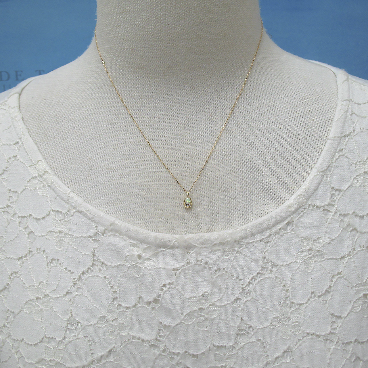 Bijoux fromsea K18オパールペンダント - 画像 (6)