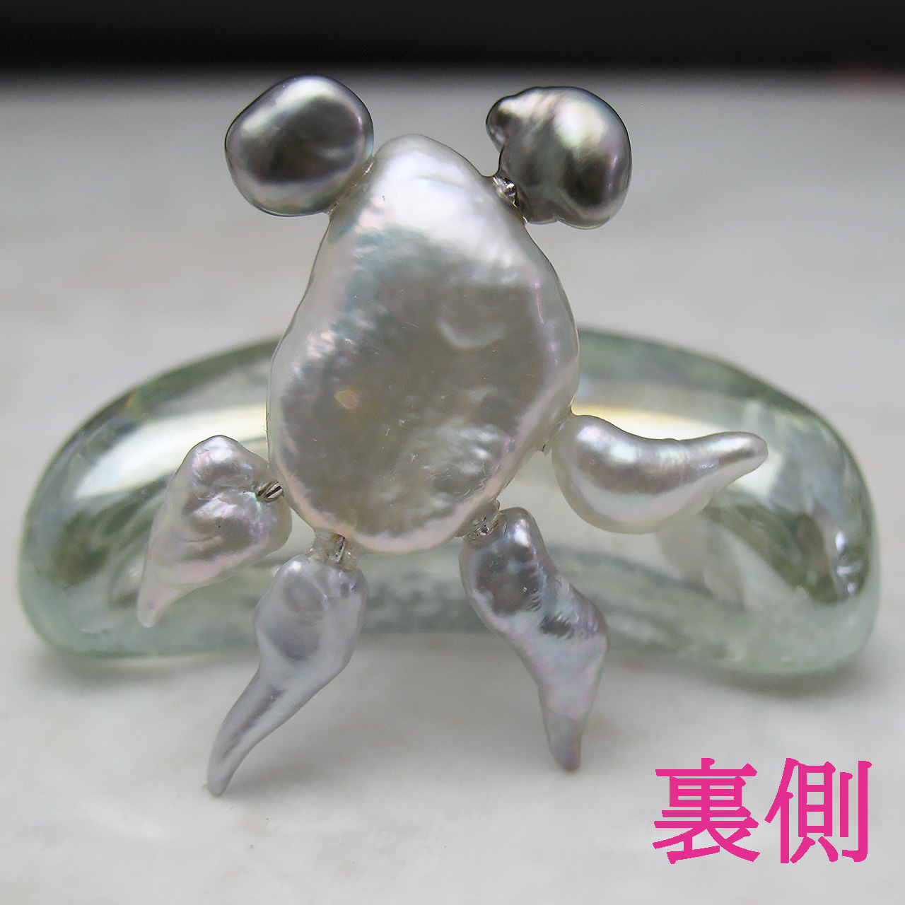 真珠イカちゃん コンペティション ルースの状態です 金具をお選びください - 画像 (4)