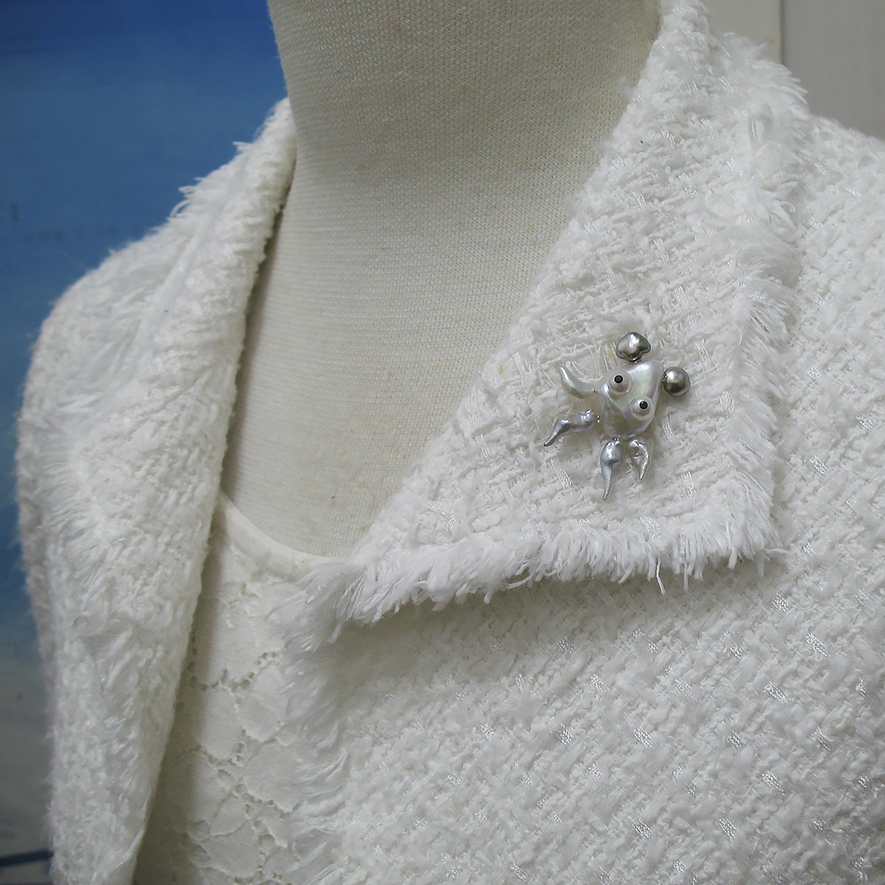 真珠イカちゃん コンペティション ルースの状態です 金具をお選びください - 画像 (7)