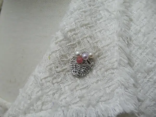 小さな花かご　可愛いタイニーピン - 画像 (6)