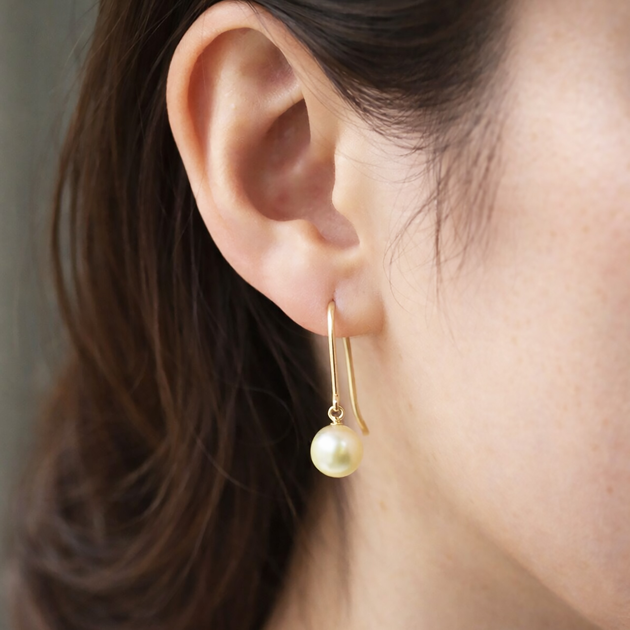 K18あこや5.5ミリアメリカンピアス - 画像 (6)