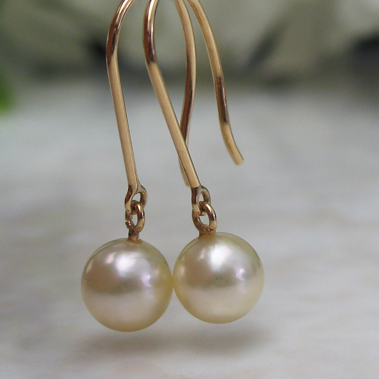 K18あこや5.5ミリアメリカンピアス - 画像 (5)