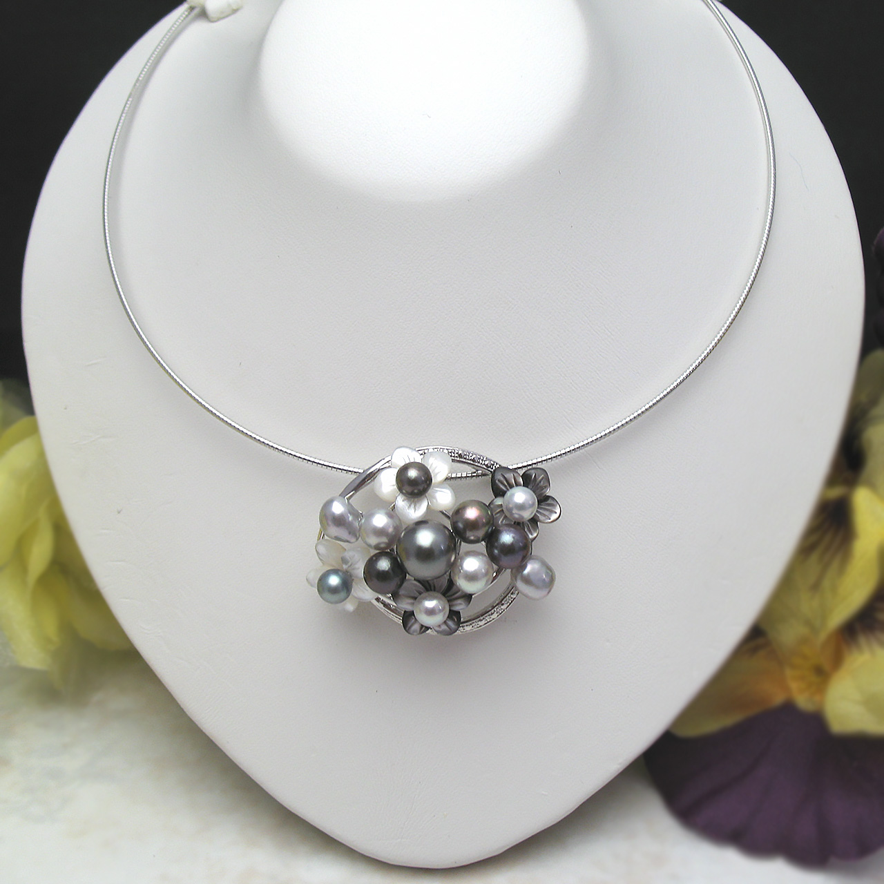 『オリエンタルファンタジー ブラックスペシャル 』　ブローチ兼ペンダント - 画像 (2)