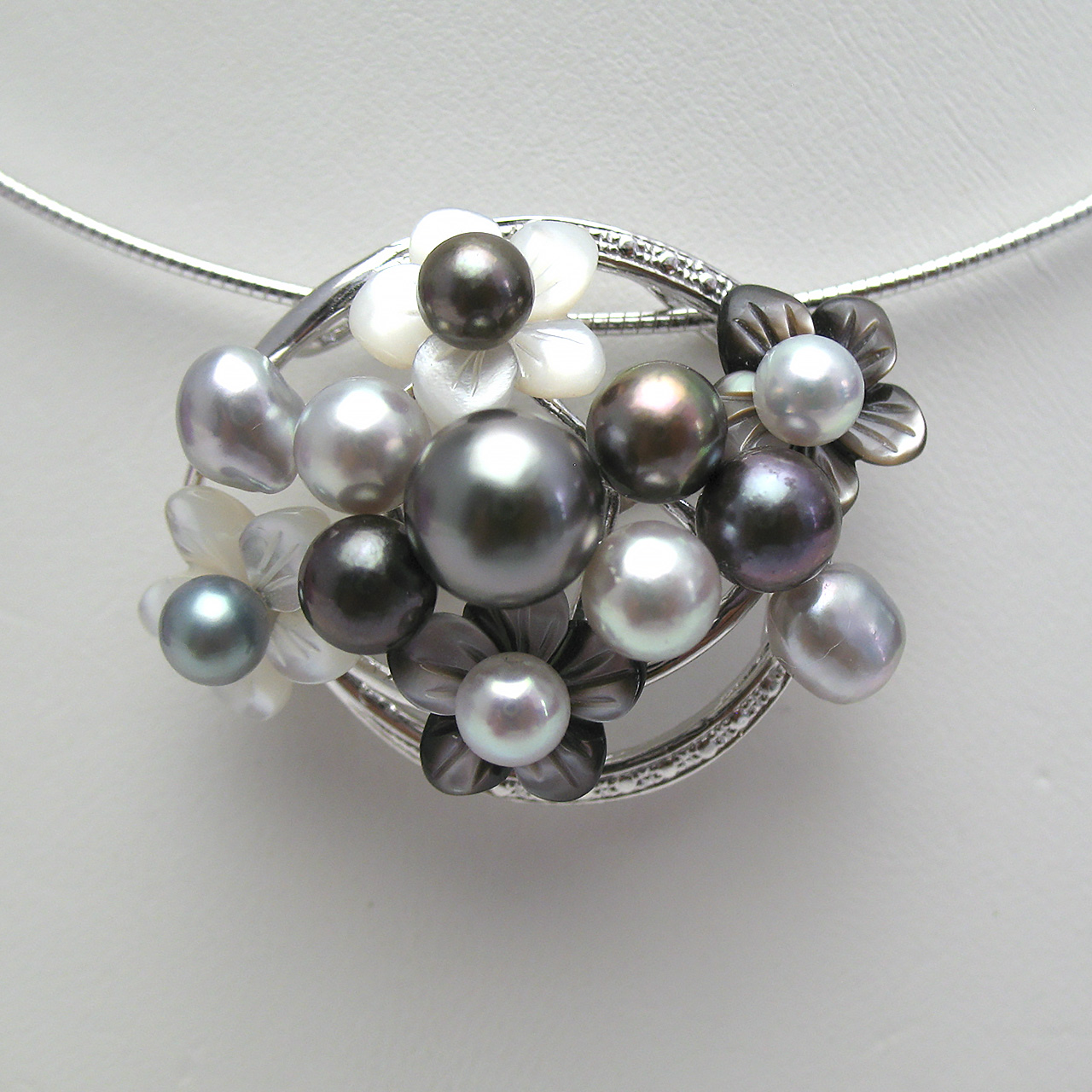 『オリエンタルファンタジー ブラックスペシャル 』　ブローチ兼ペンダント - 画像 (3)