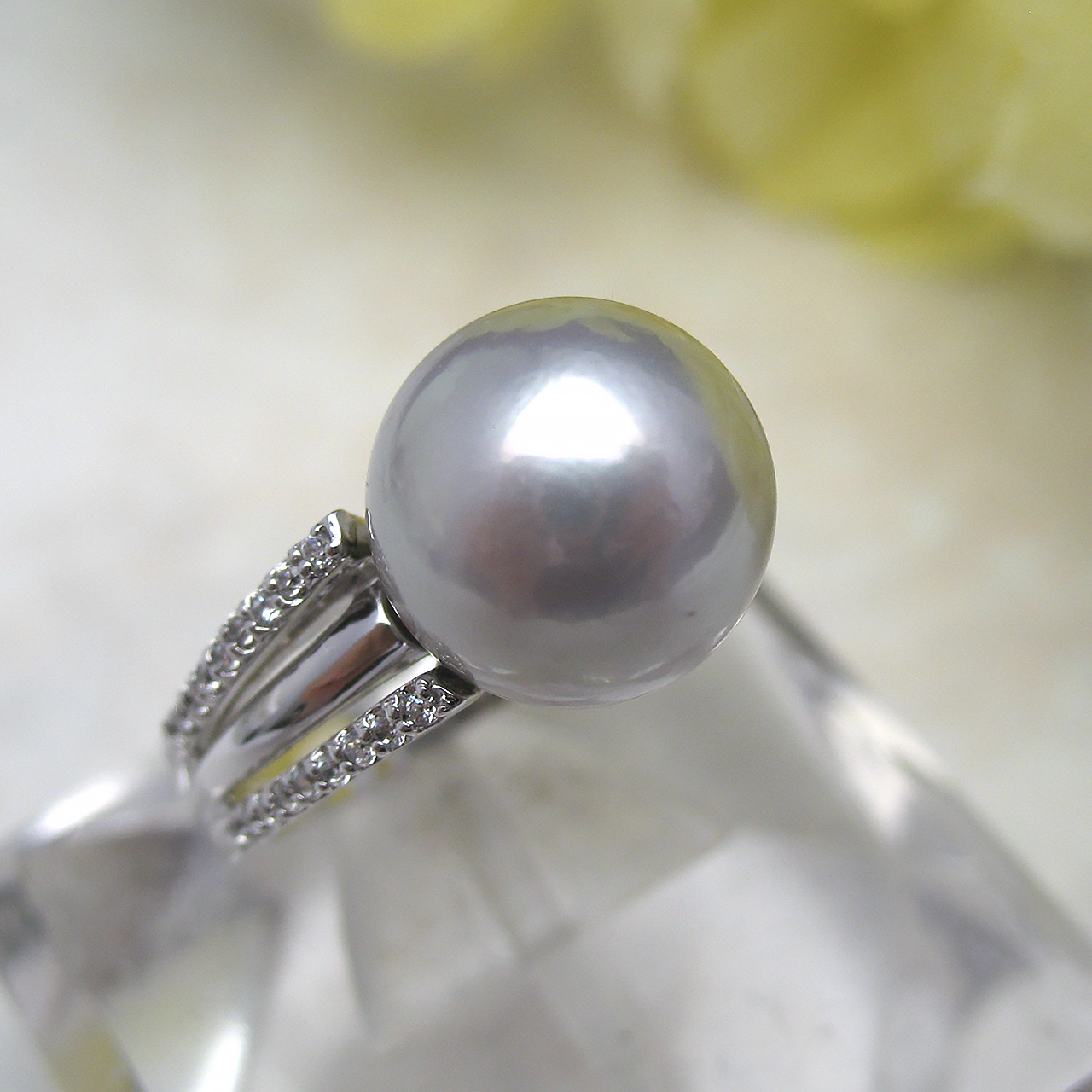 SV 11.7ミリ黒蝶 リング