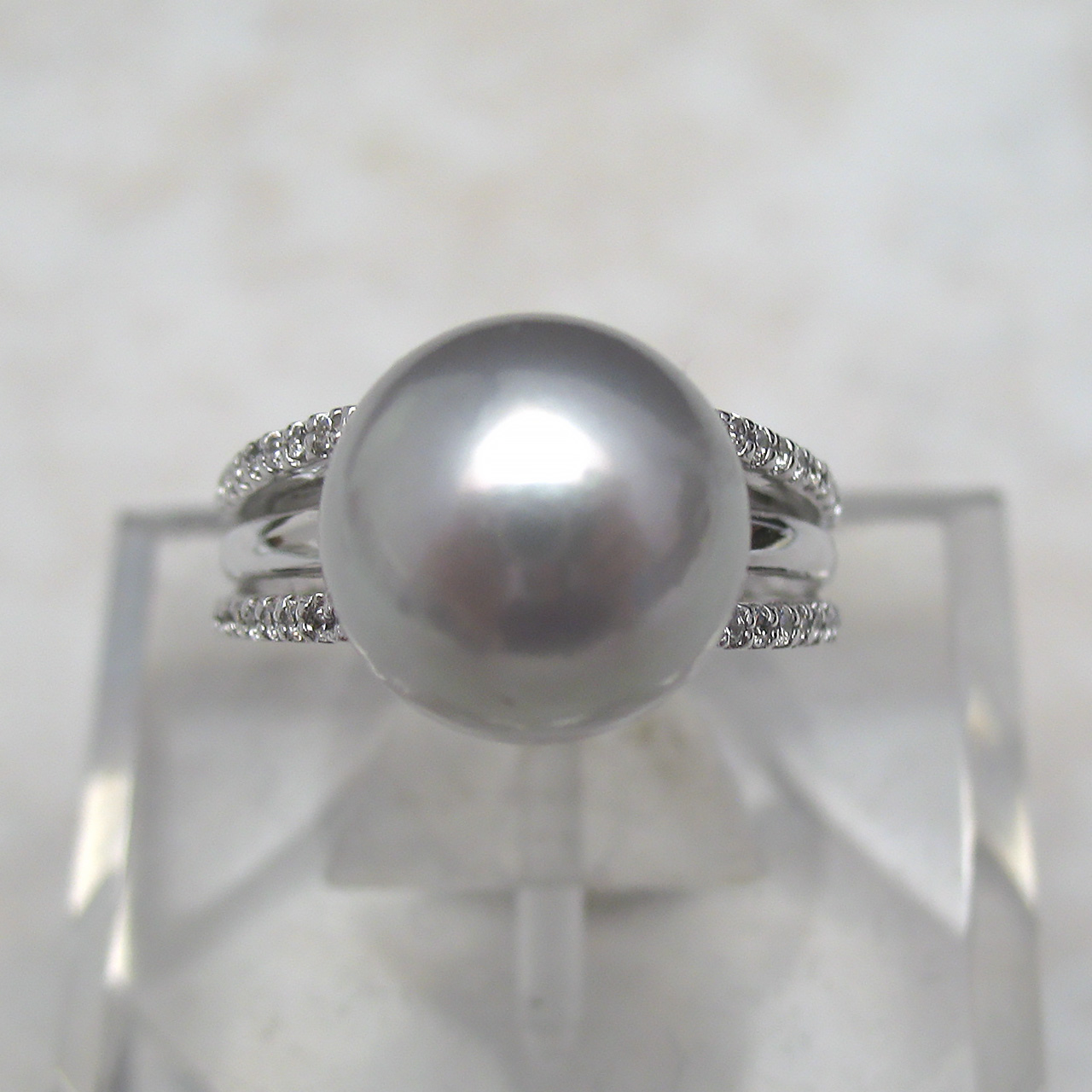 SV　11.7ミリ黒蝶 リング - 画像 (2)