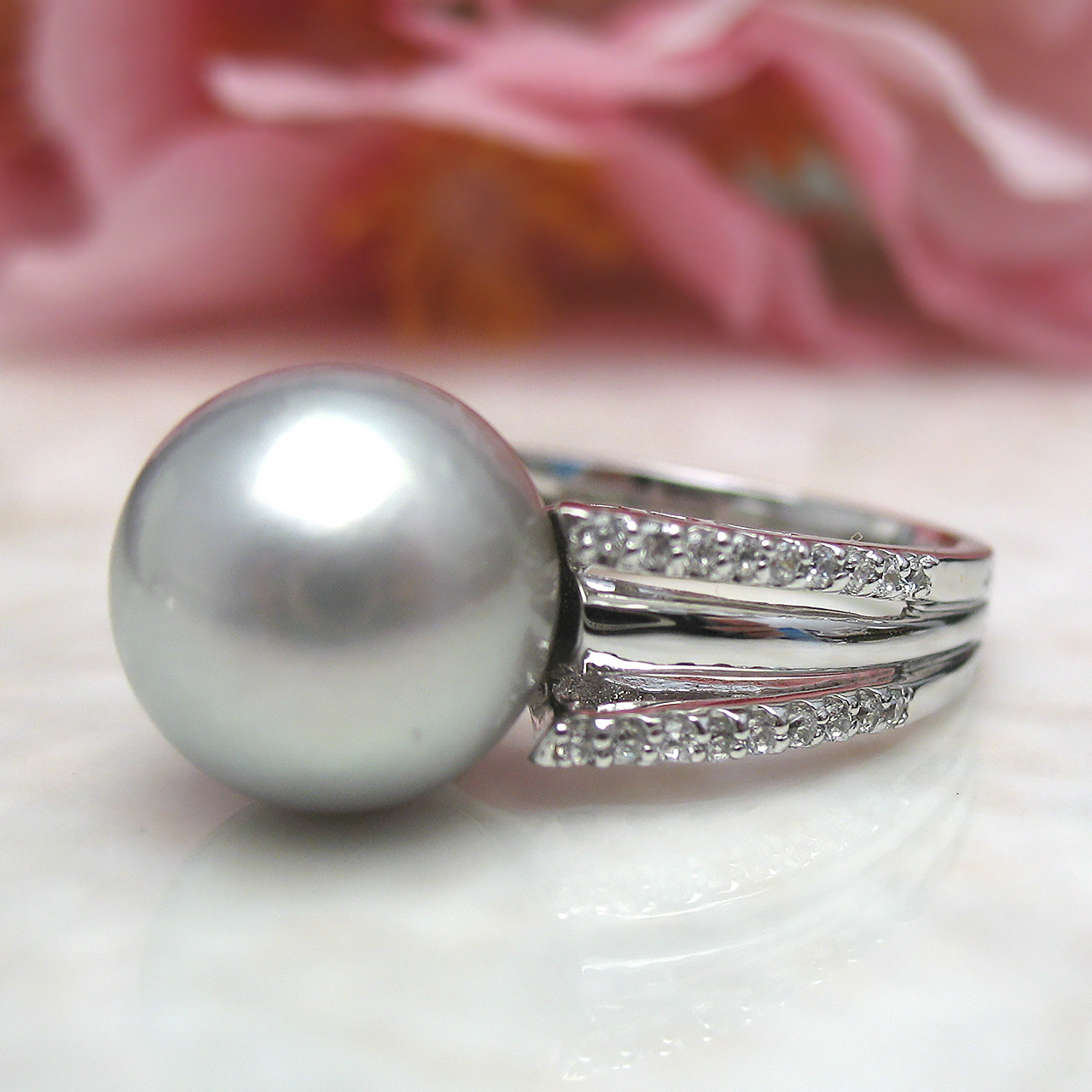 SV　11.7ミリ黒蝶 リング - 画像 (7)