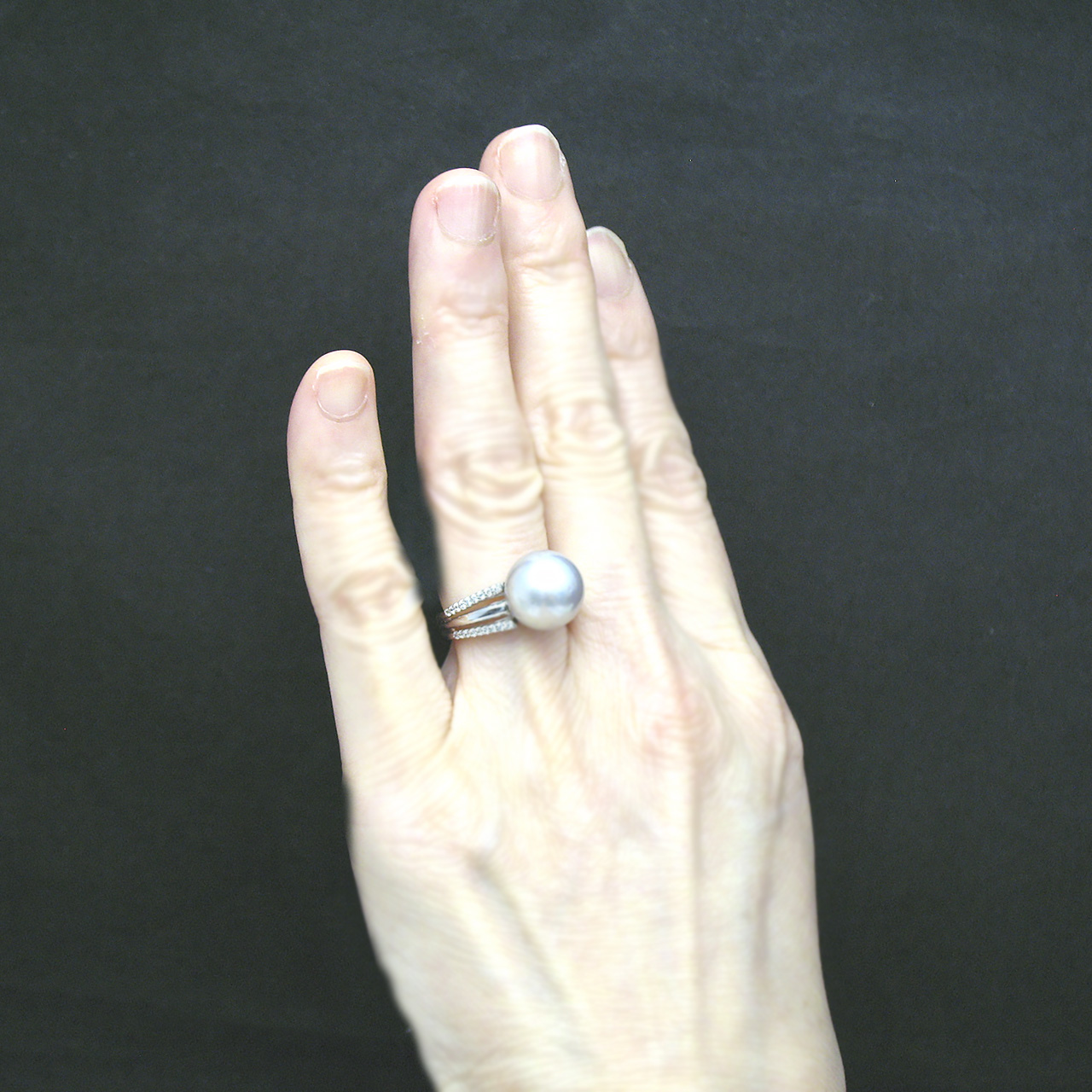 SV　11.7ミリ黒蝶 リング - 画像 (8)