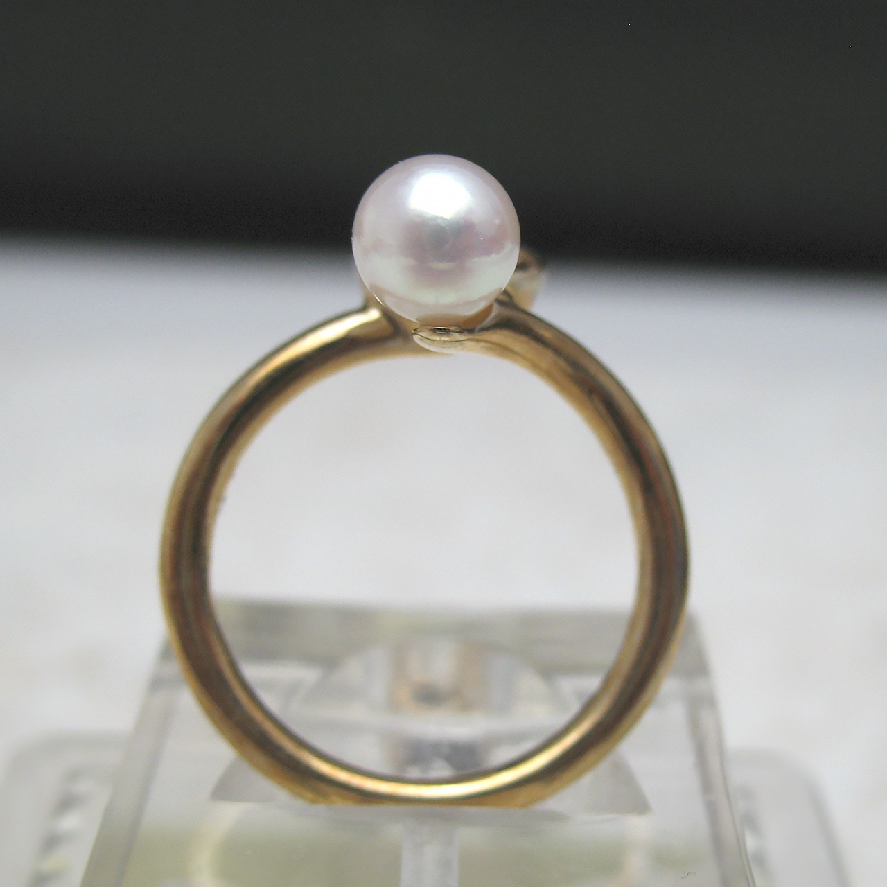 K10アメジスト&あこやパールリング - 画像 (4)