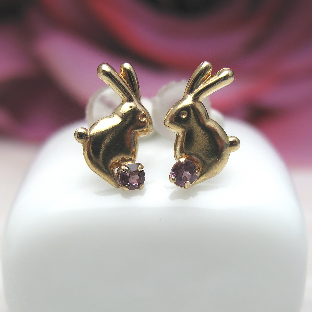 Bijoux fromsea　K10ガーネットピアス RV2347RG　クーポン対象外 - 画像 (5)