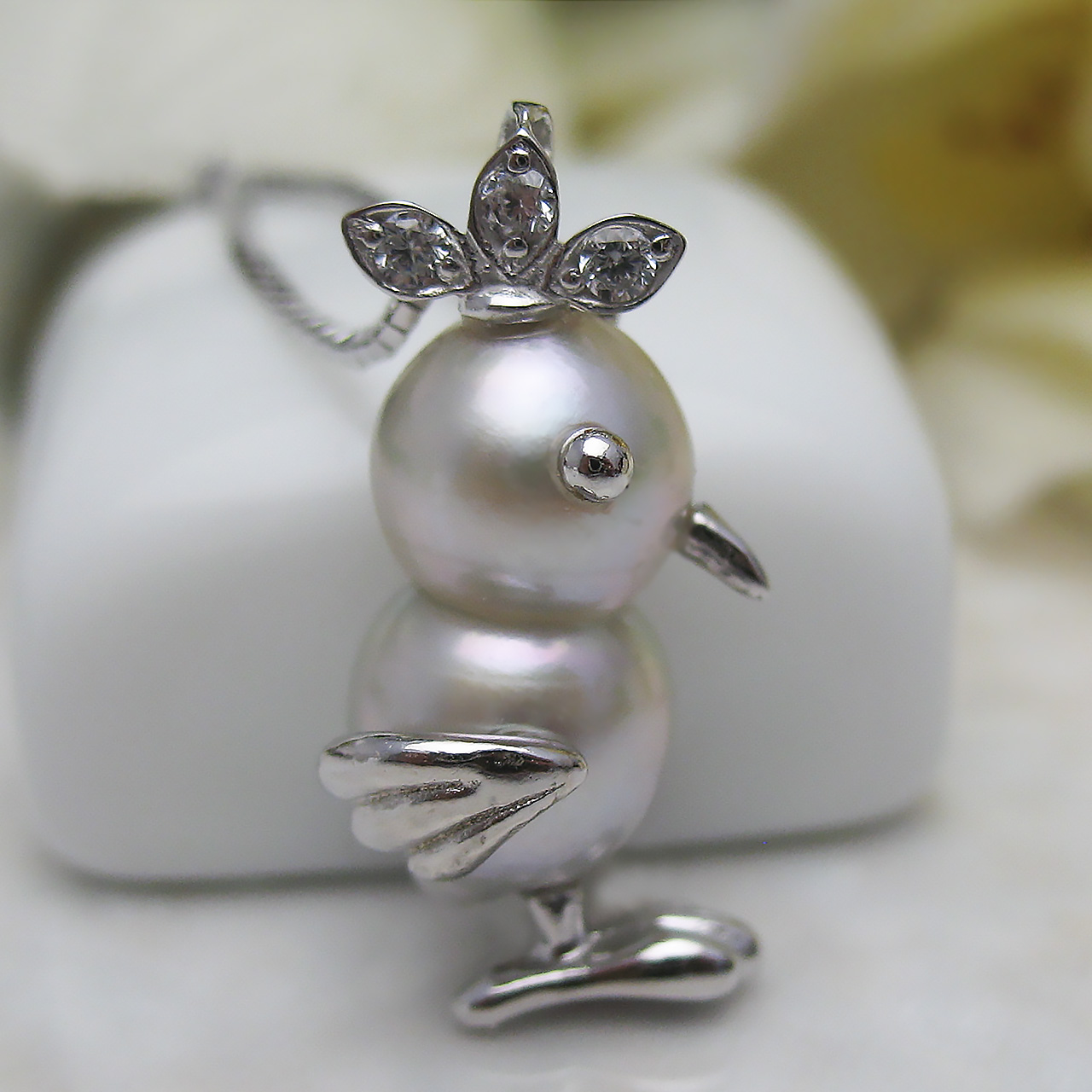 SV鳥珠チーウーペンダント