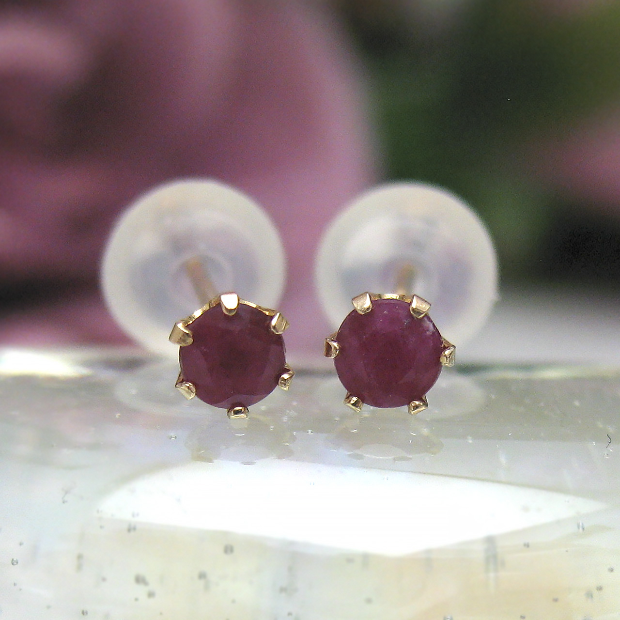 『Bijoux fromsea K10ルビーピアス』 - 画像 (5)