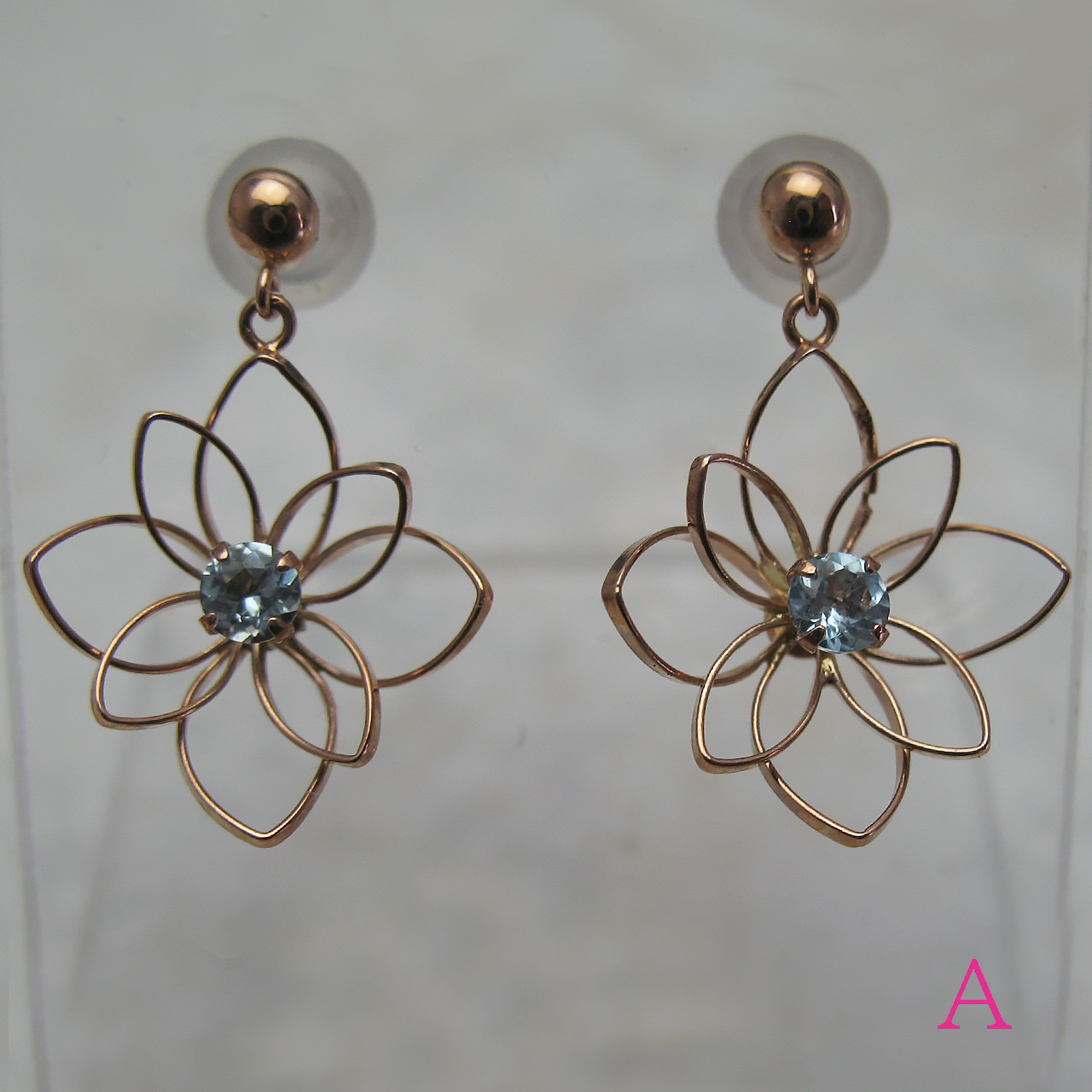 カラーストーンピアス - 画像 (2)