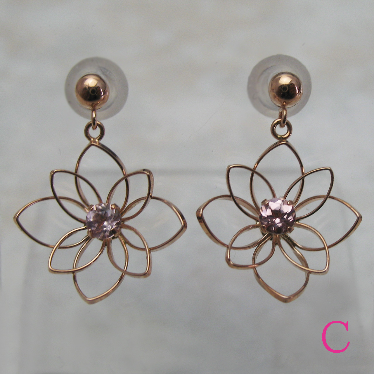 カラーストーンピアス - 画像 (4)