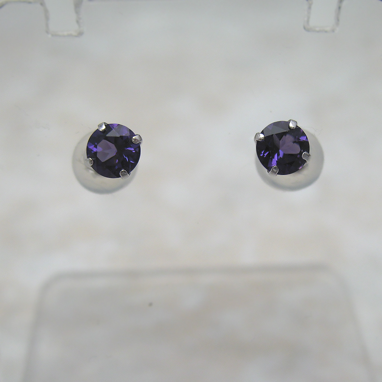 Bijoux fromsea　K18WGアメジストピアス - 画像 (3)