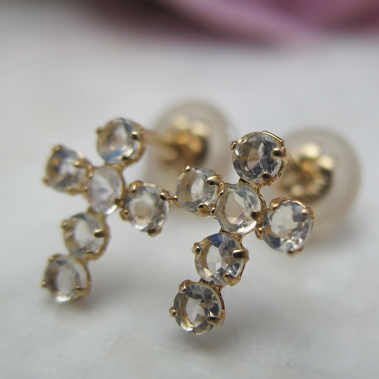 Bijoux fromsea K10ムーンストーンピアス - 画像 (5)