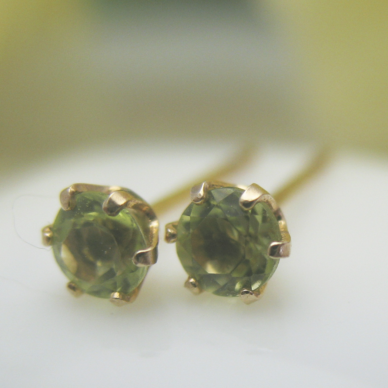 Bijoux fromsea　K10ペリドットピアス　fromseaクーポン対象外 - 画像 (4)