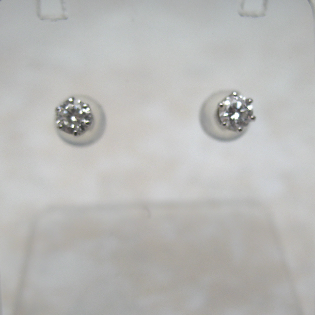 Bijoux fromsea　K14WG ダイヤピアス　fromseaクーポン対象外 - 画像 (2)