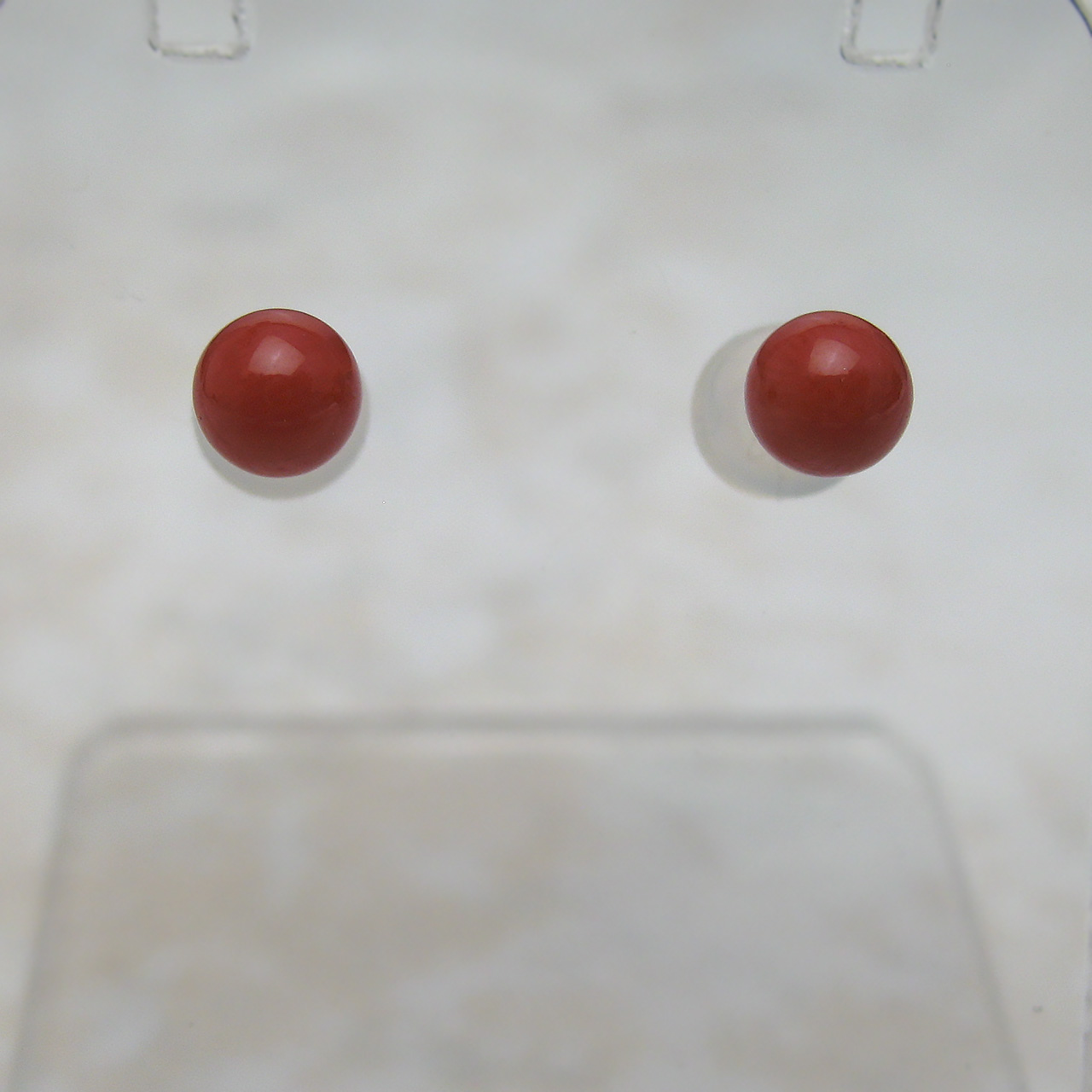 Bijoux　fromsea　4.5ミリ珊瑚 ピアスK18　PE-9453 - 画像 (2)