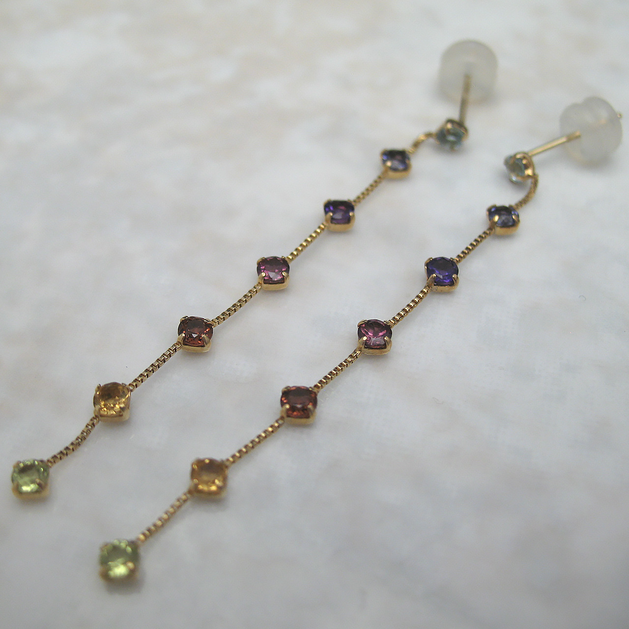 Bijoux fromsea　 K10カラーストーンピアス RV1861HK - 画像 (3)