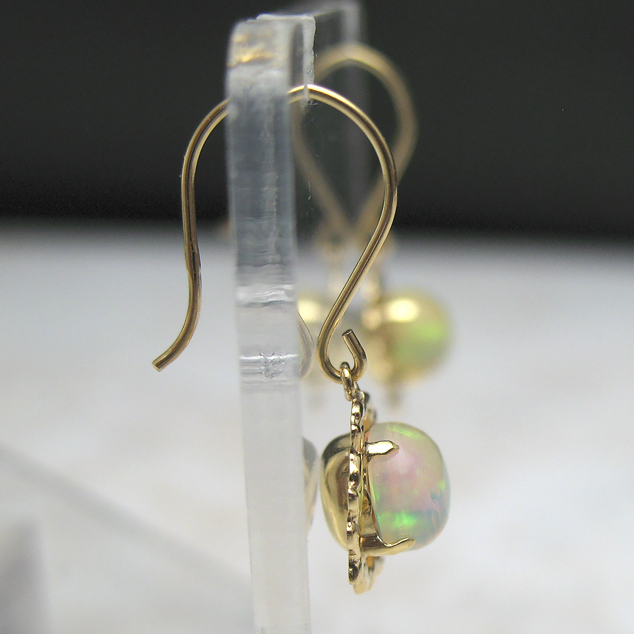 Bijoux fromsea K18 オパールピアス　PE-1193 - 画像 (3)