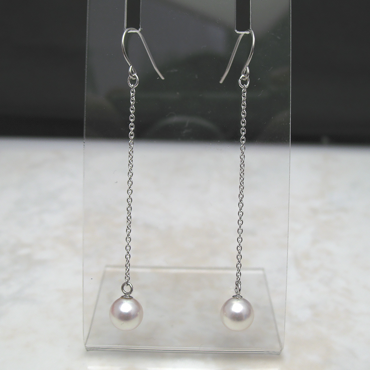 あこやチェーンピアスサージカルステンレス・SV - 画像 (5)