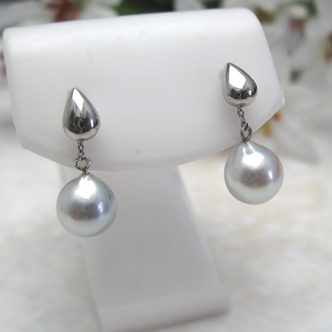 Ptあこやナチュラルチャームピアス