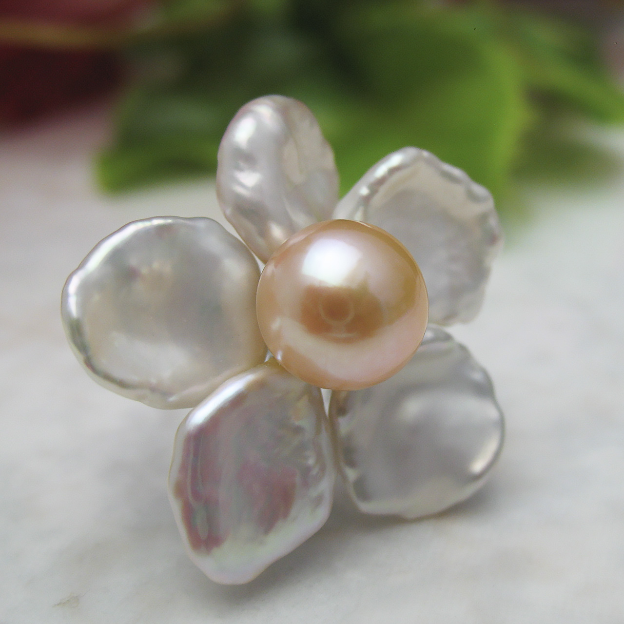 Timeless Flower 『末っ子ちゃん』 お花のミニブローチ - 画像 (6)