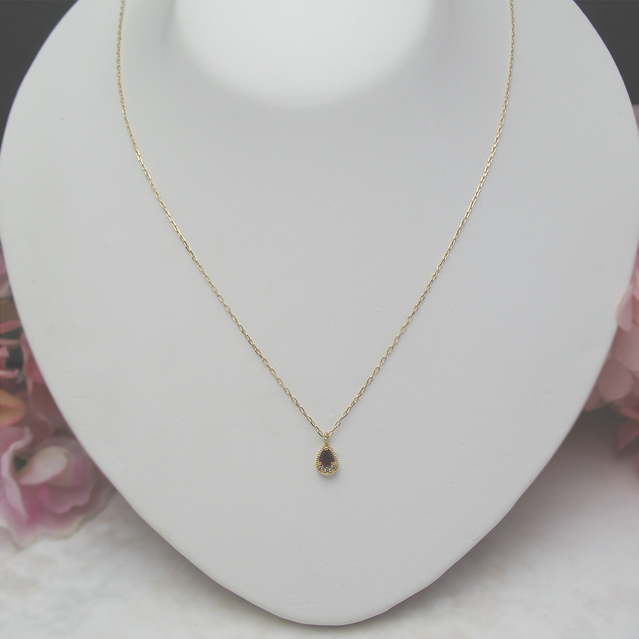 Bijoux fromsea K18ルビーペンダント - 画像 (2)