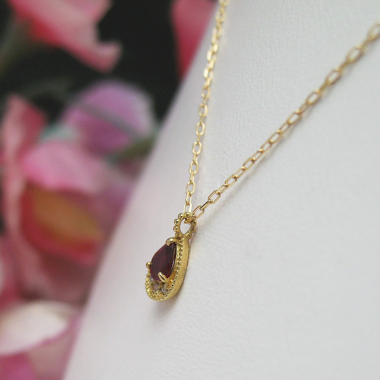 Bijoux fromsea K18ルビーペンダント - 画像 (4)