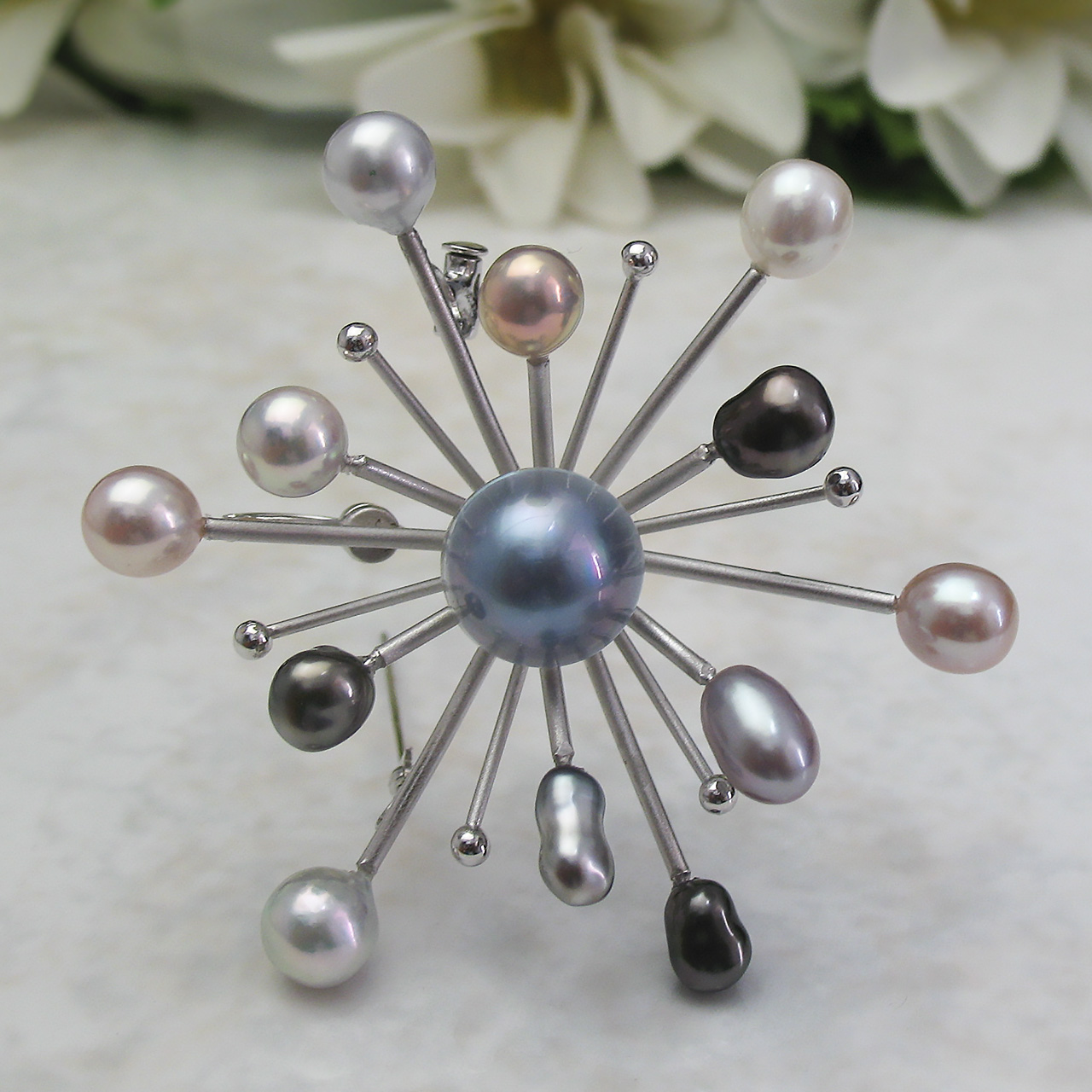 fromsea Competition 『 太陽系 星の軌道』ブローチ兼ペンダント