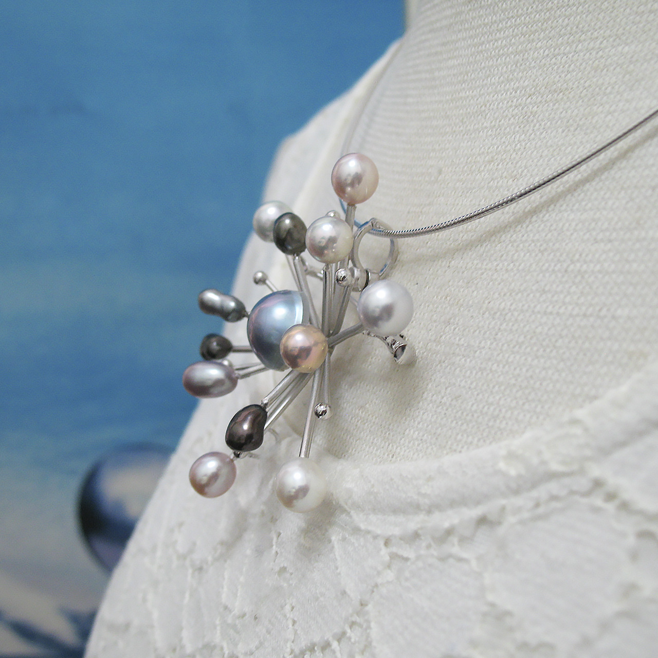 fromsea Competition 『 太陽系 星の軌道』ブローチ兼ペンダント - 画像 (9)