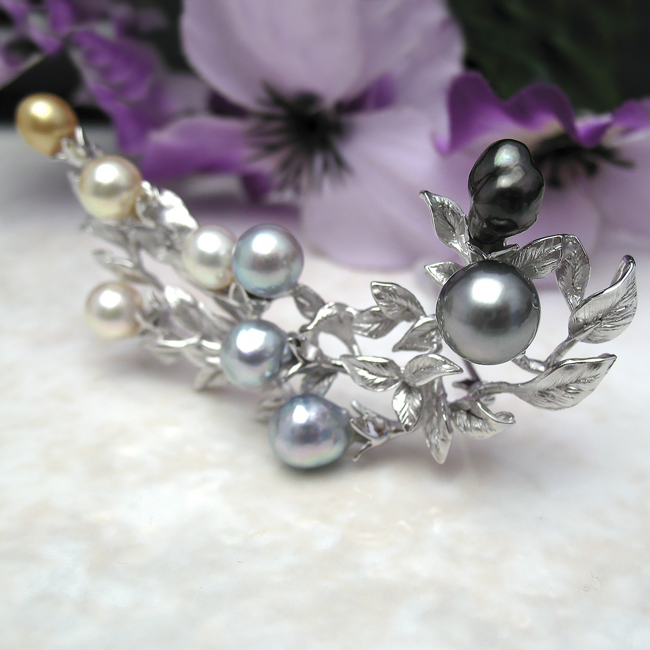 ブローチ『繁栄の樹』 - 画像 (5)