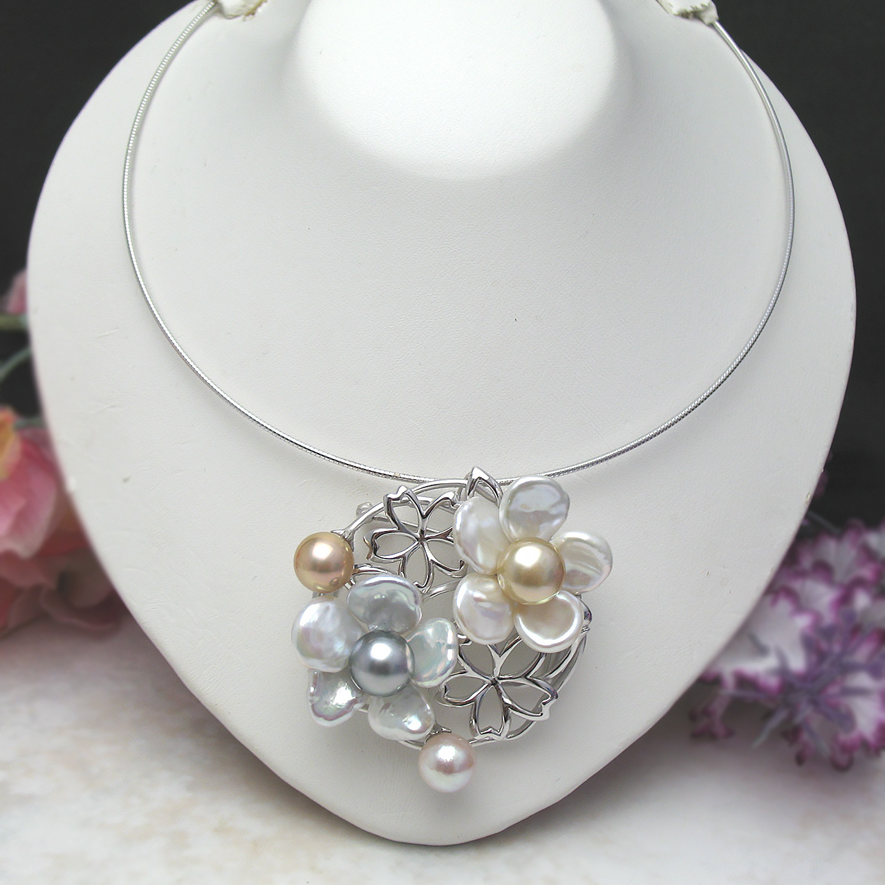 Timeless Flower ブローチ兼帯留め兼ペンダントスペシャルコンペティション - 画像 (2)