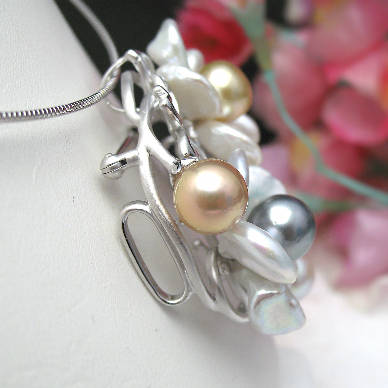 Timeless Flower ブローチ兼帯留め兼ペンダントスペシャルコンペティション - 画像 (4)