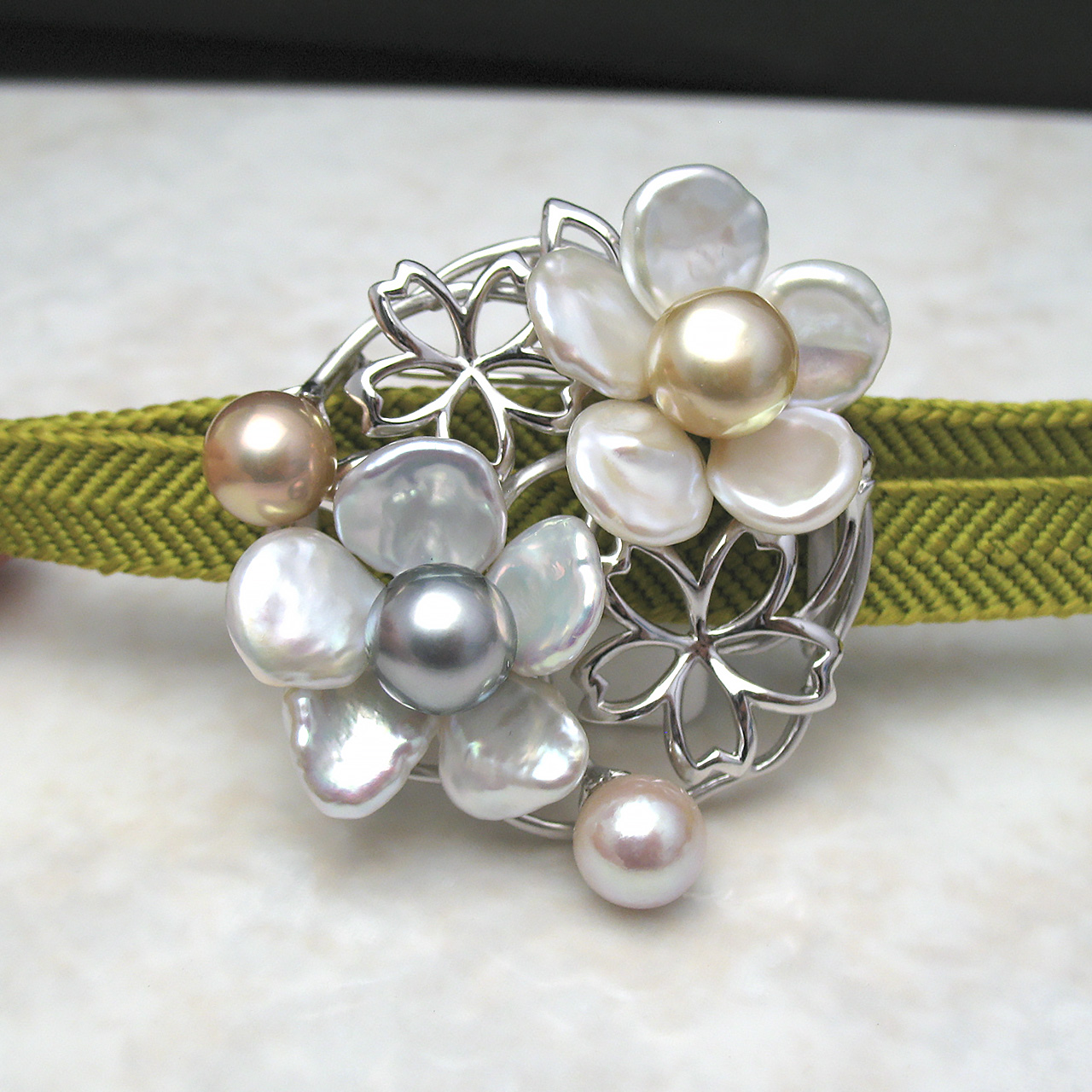 Timeless Flower ブローチ兼帯留め兼ペンダントスペシャルコンペティション - 画像 (5)