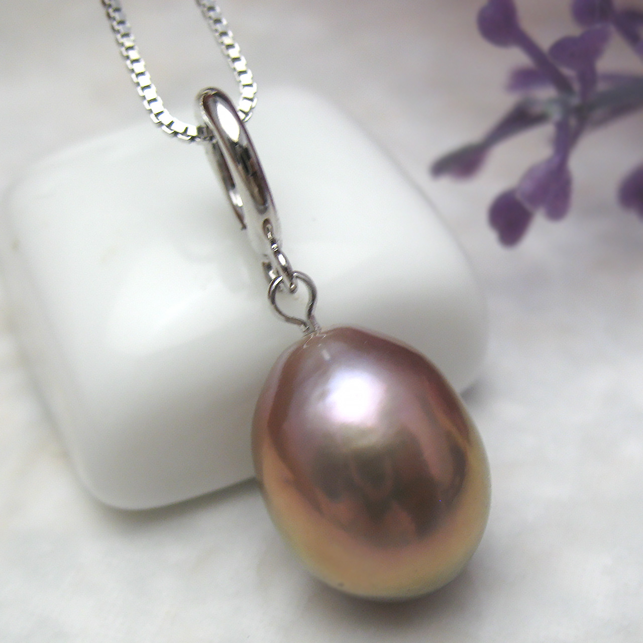 SV有核淡水クリッカーペンダント