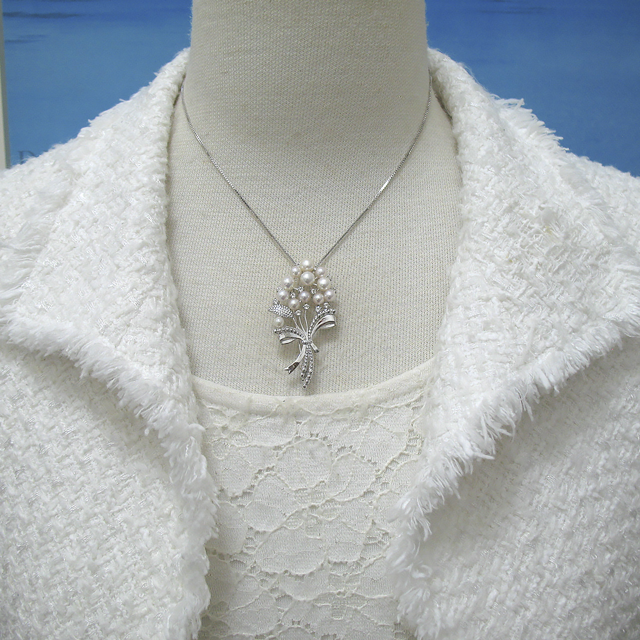 『花束』ブローチ兼ペンダント - 画像 (6)