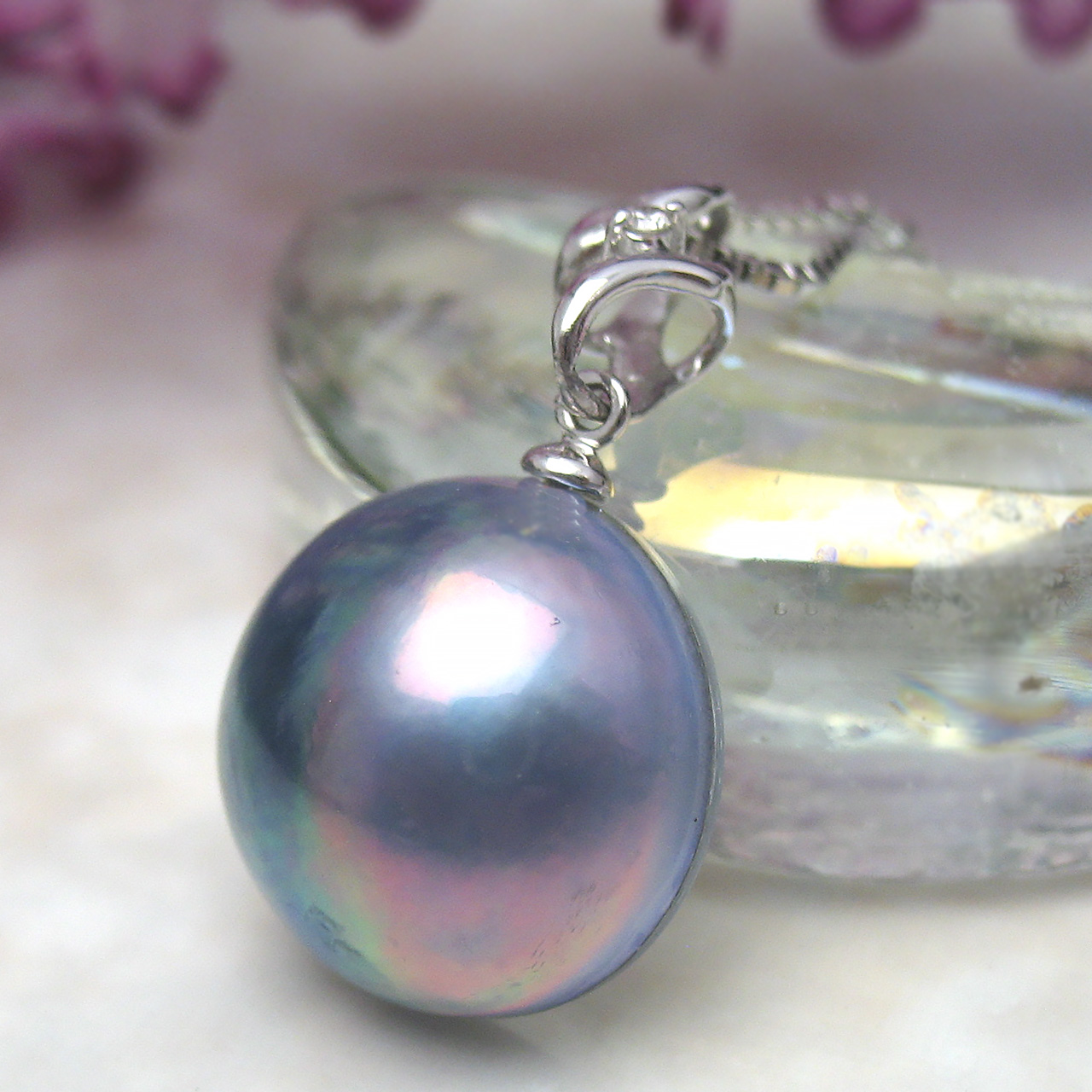 『 Pt900マベペンダント』14.9ミリ - 画像 (6)