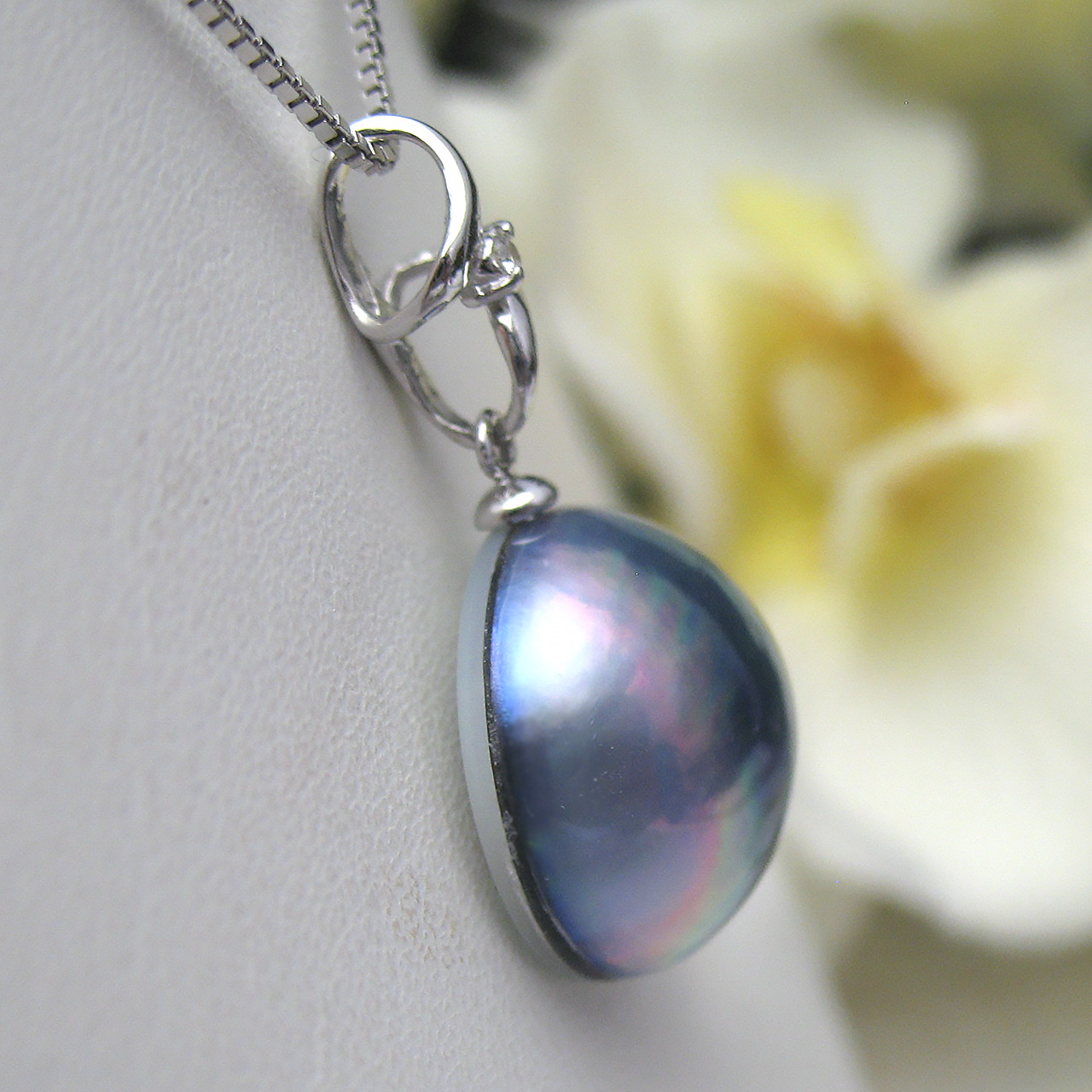 『 Pt900マベペンダント』14.9ミリ - 画像 (4)