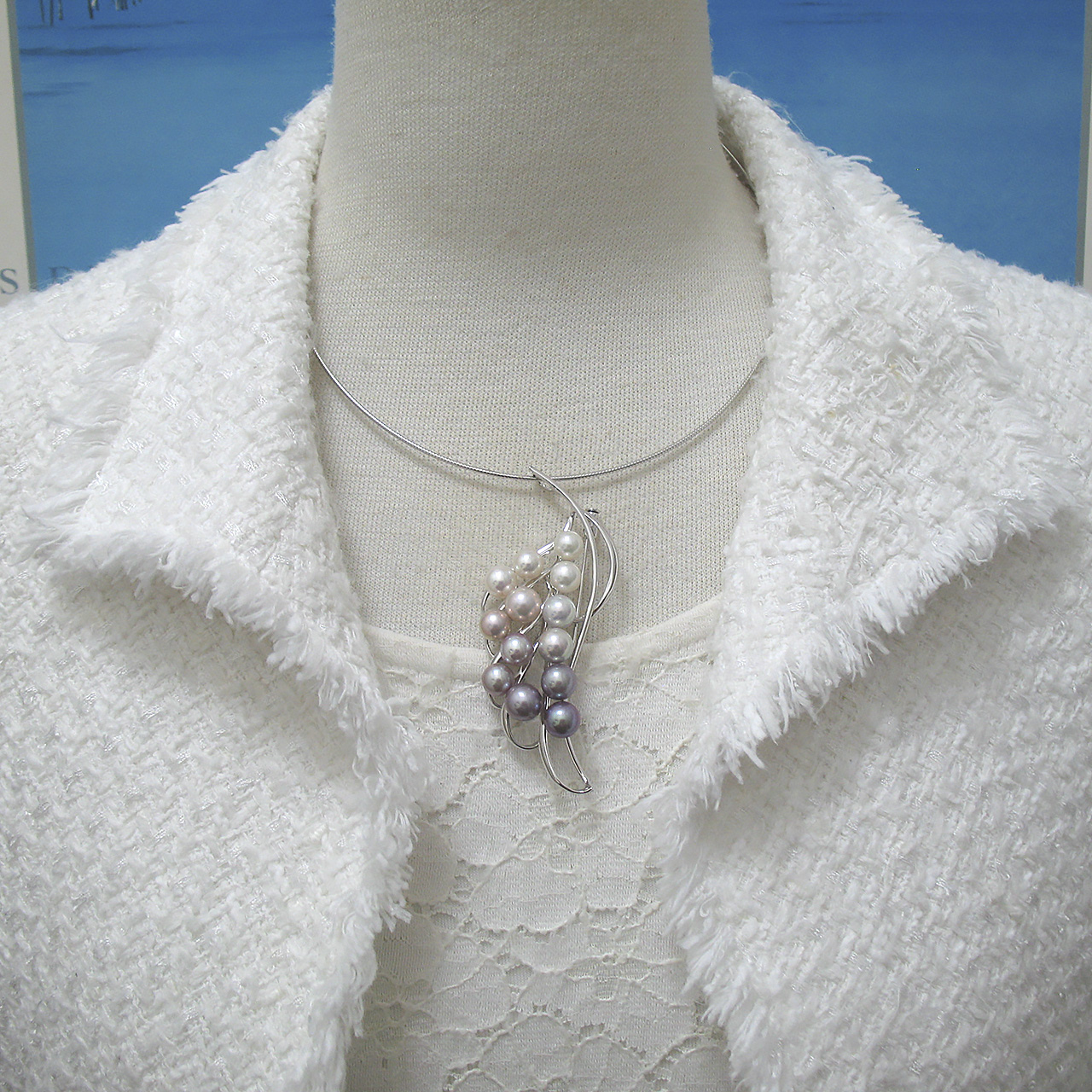 fromseaブローチあこや・淡水ブローチ兼ペンダント - 画像 (7)