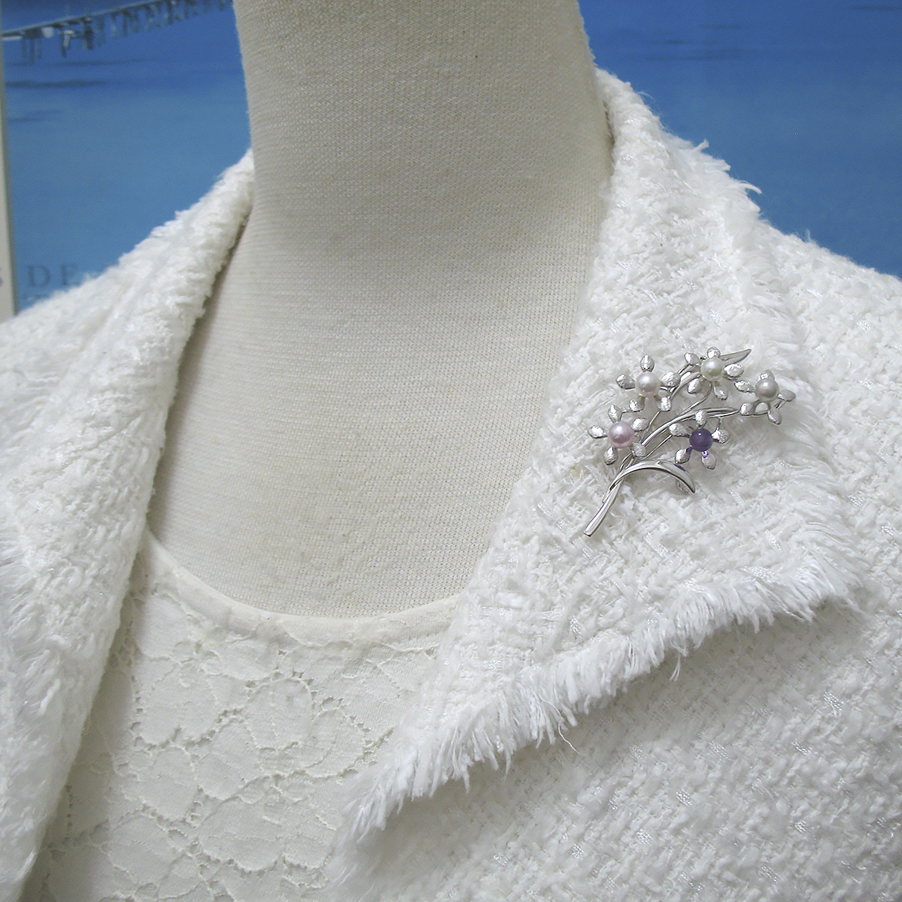 忘れな草のブローチ - 画像 (6)