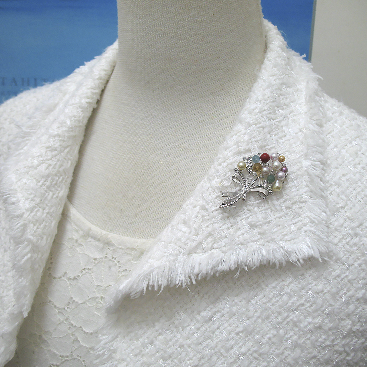 『花束』ブローチ兼ペンダント - 画像 (5)