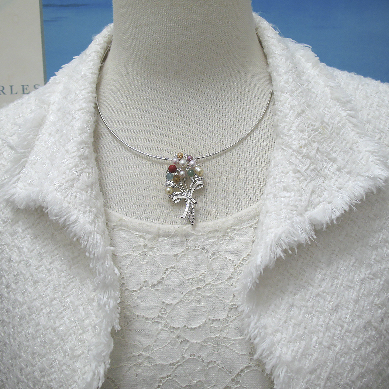 『花束』ブローチ兼ペンダント - 画像 (6)