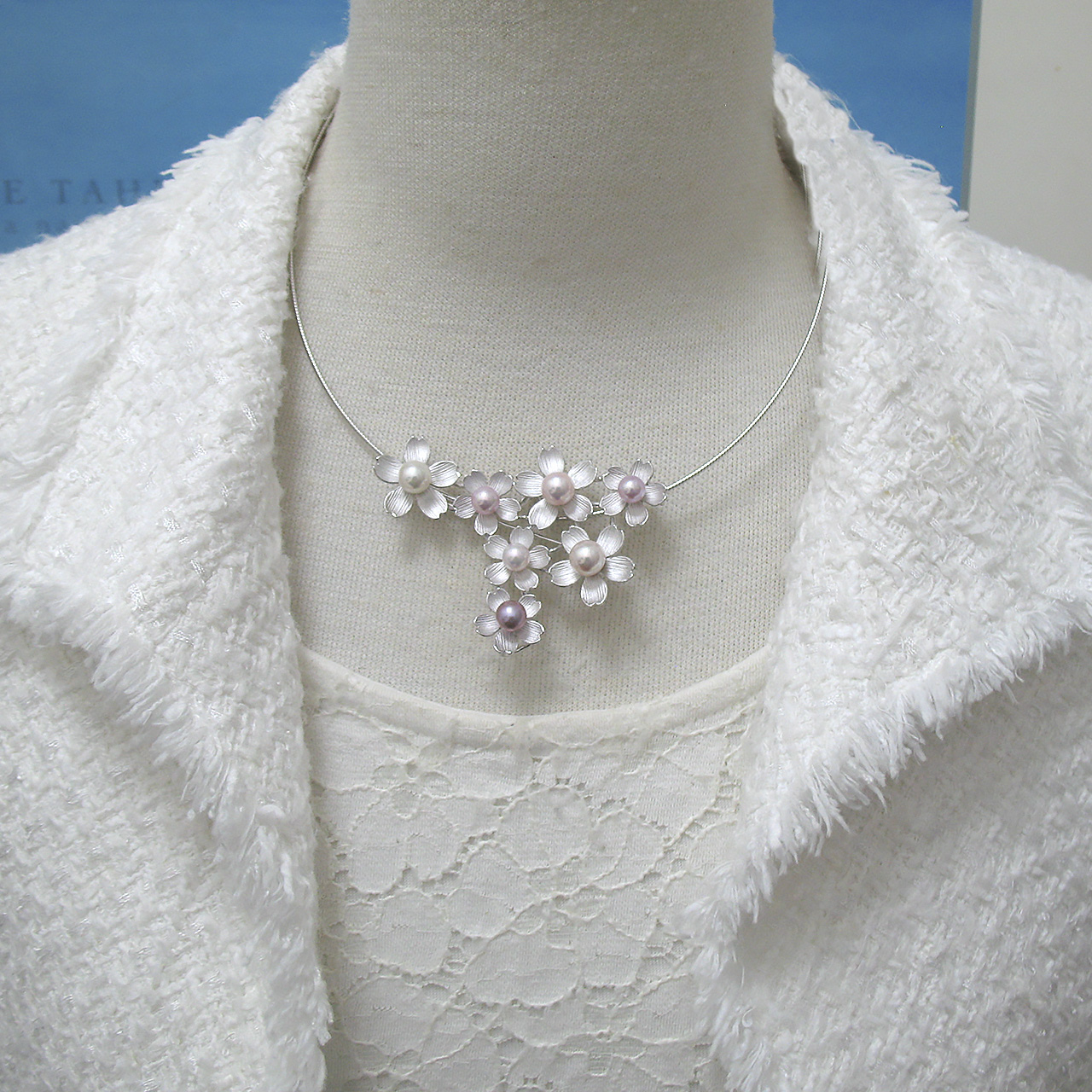 散らない桜ブローチ兼ペンダント - 画像 (7)