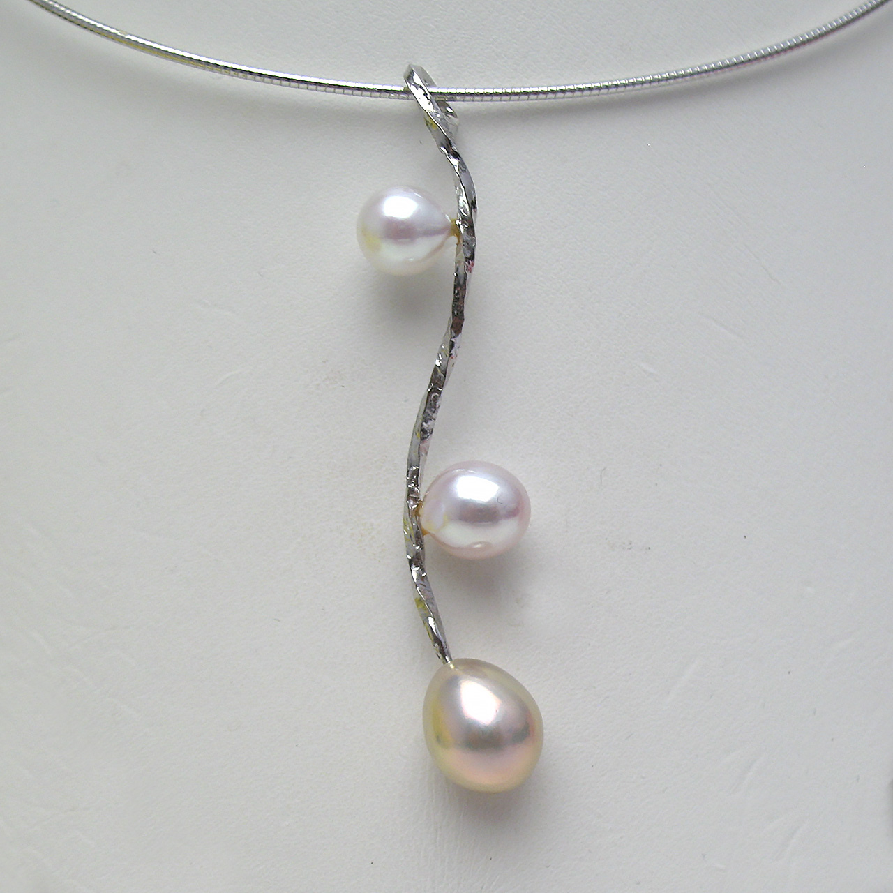 SV淡水真珠ペンダント - 画像 (3)